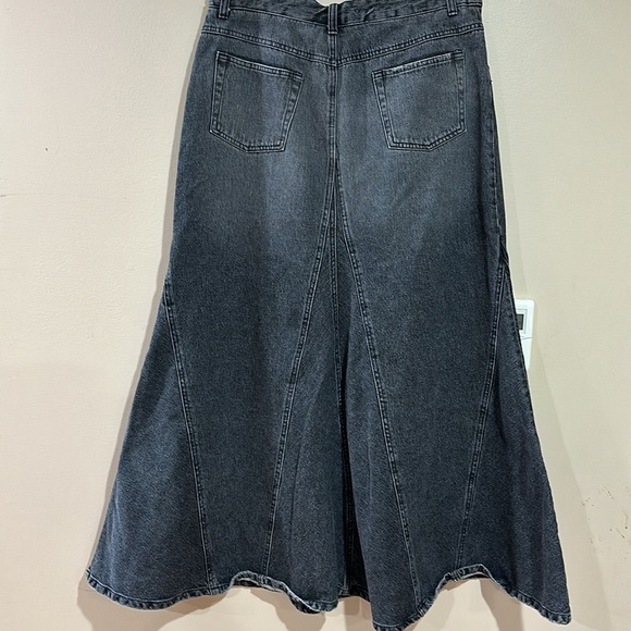 Jeanology collection  denim maxi skirt - Picture 3 of 11